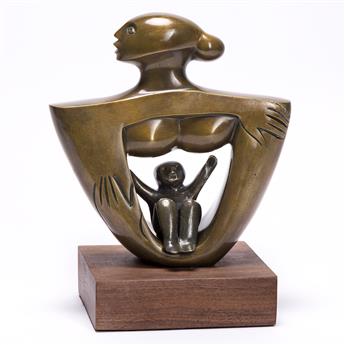 ELIZABETH CATLETT (1915 - 2012) Mother and Child.